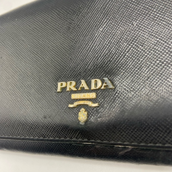 Prada Black Long Wallet - Picture 4 of 15